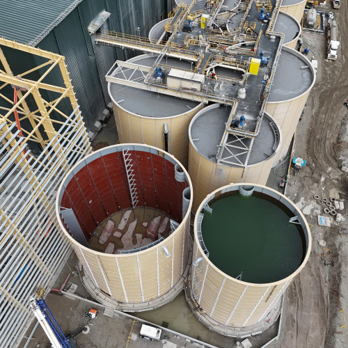 New leach circuit tanks &ndash; July 2026
