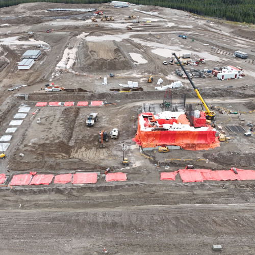 EP2 - Mill Building- SAG and Ball Mill Foundations