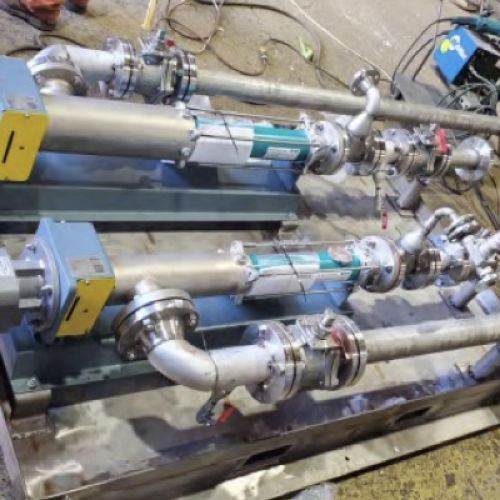Mechanical equipment ready to ship – June 2023 - Pump skid assembly