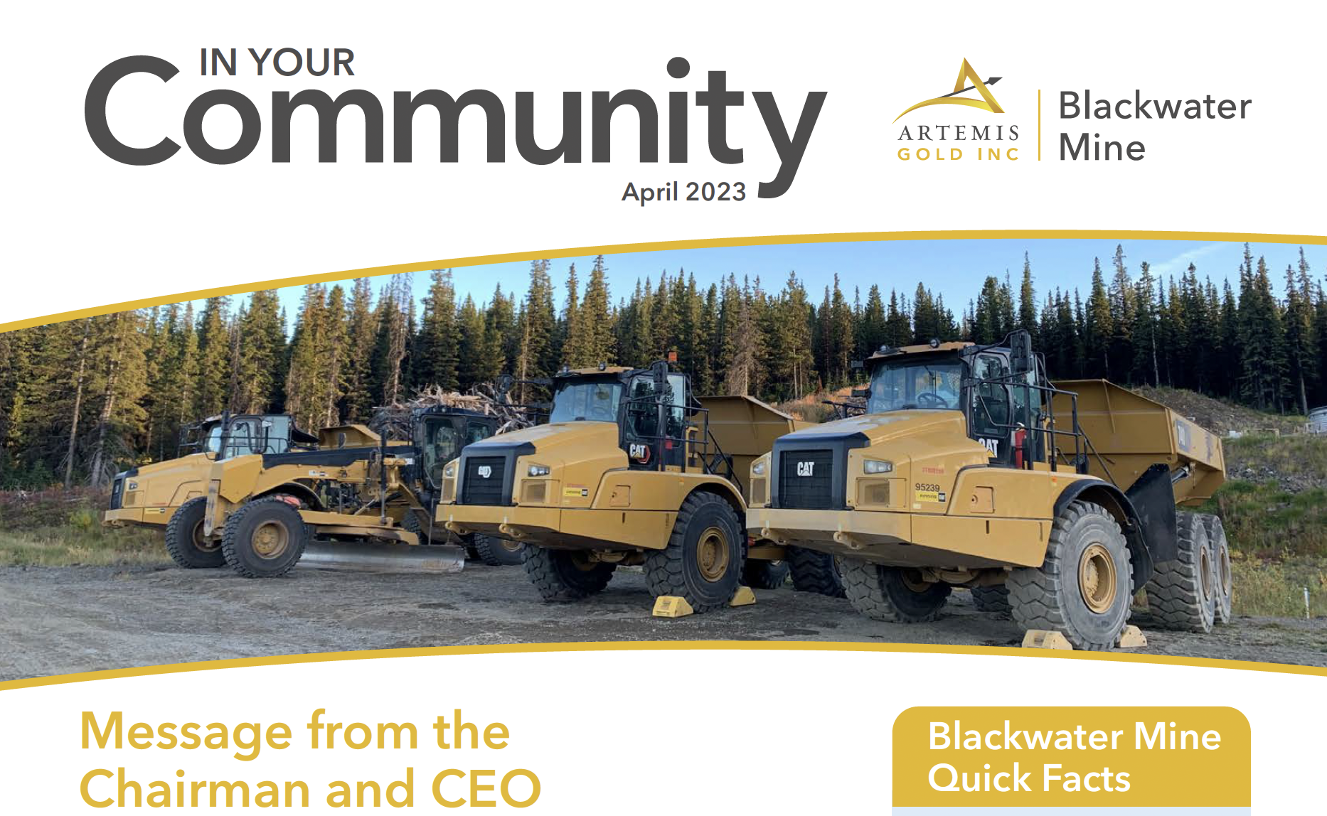 Artemis Gold November 2022 Newsletter