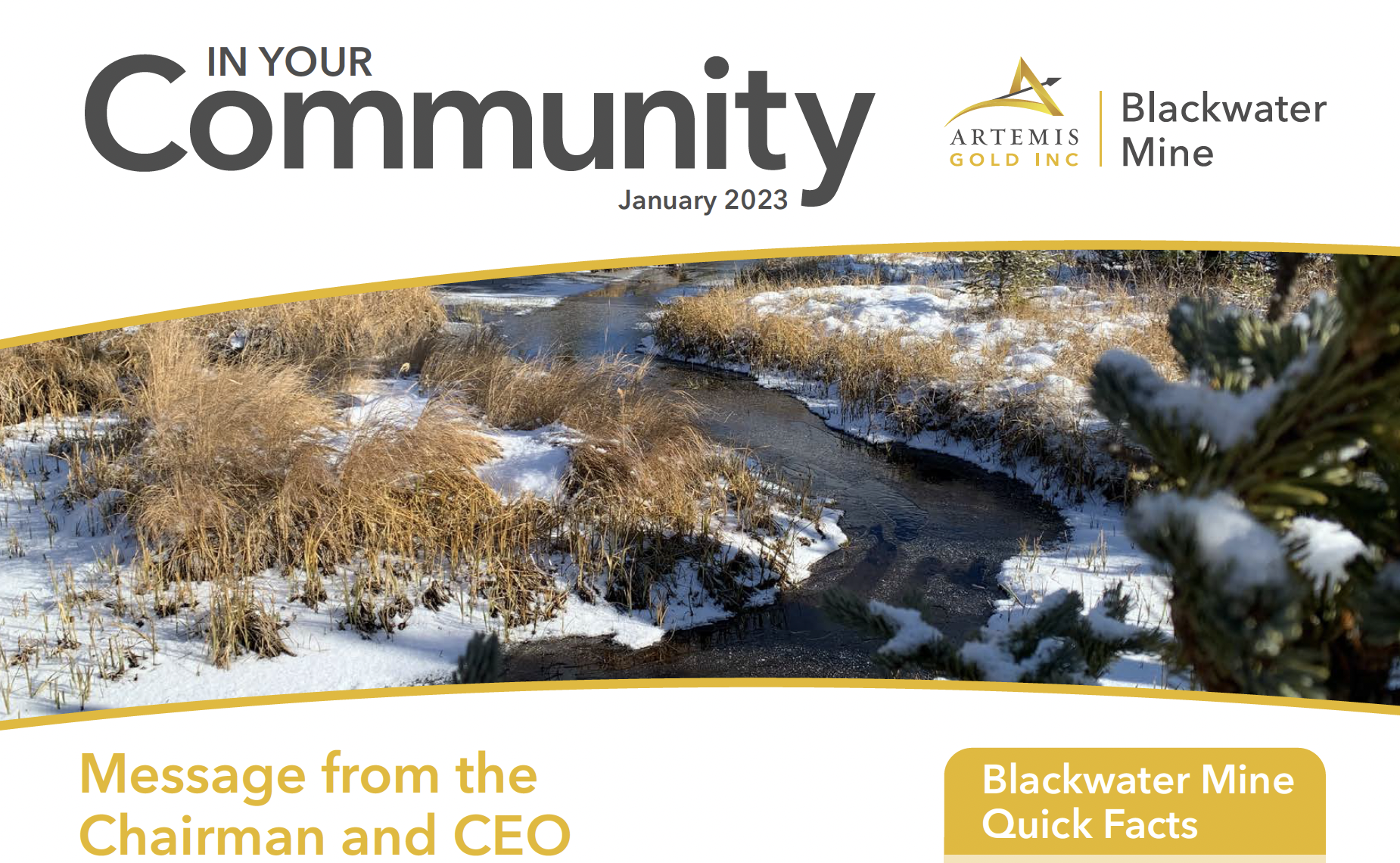 Artemis Gold November 2022 Newsletter