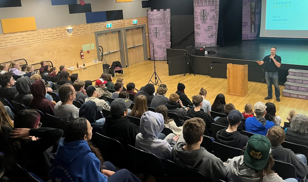 Artemis Gold Participates in Mining Day at the B.C. Legislature