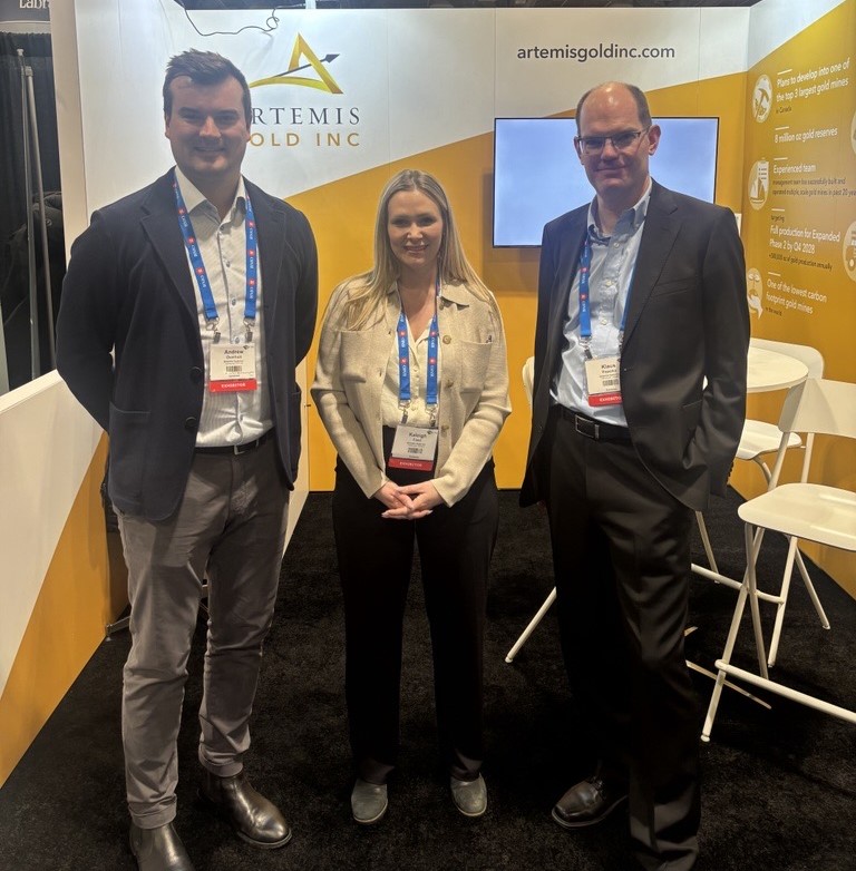 Andrew Overholt, Superintendent – Mine Engineering, Kaleigh Field, Superintendent - Human Resources, Klaus Popelka, Vice President Mineral Resources Management