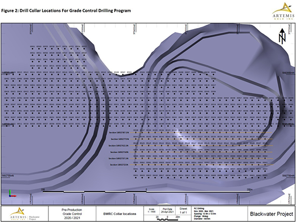 Figure 2 - GC Drill Collar Locations 