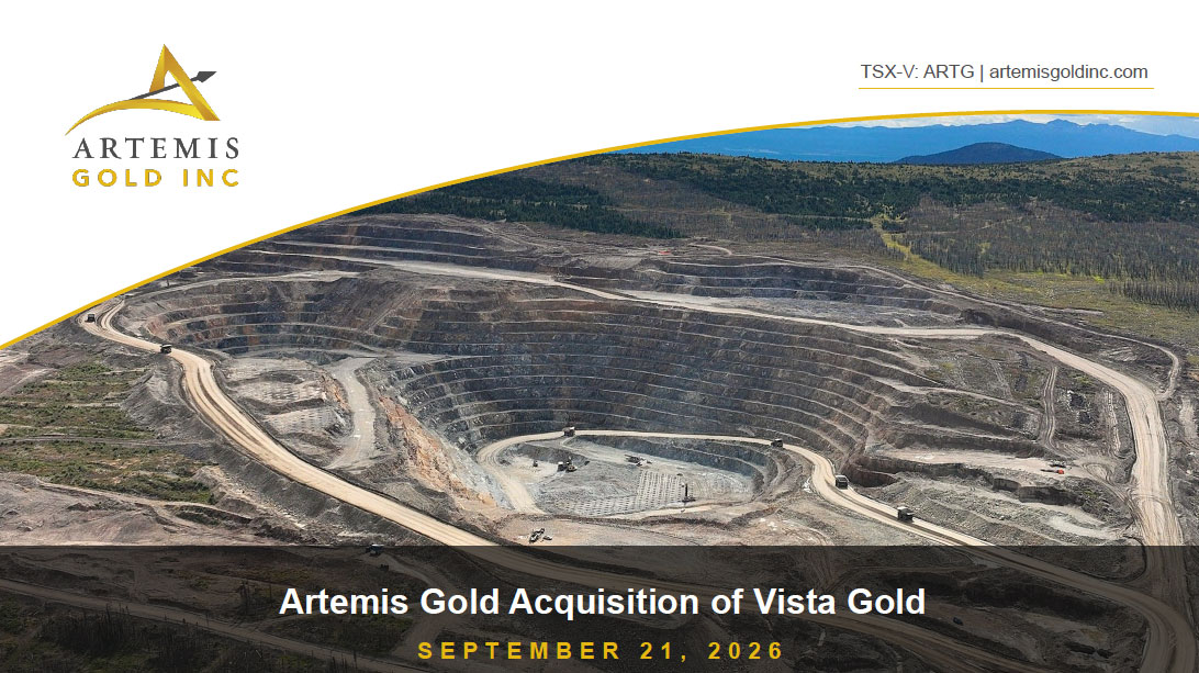 Acquisition of Vista Gold Announcement – Conference Call Presentation